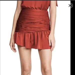 Ramy Brook Mimi Skirt, Size 6, New, Color: Clay